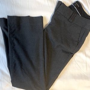 Banana Republic Dark Charcoal Gray Work Pants